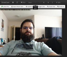 DroidCam web interface - News 21 02 Android Webcam App Test review