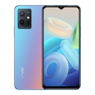vivo Y55 5G Black and Blue