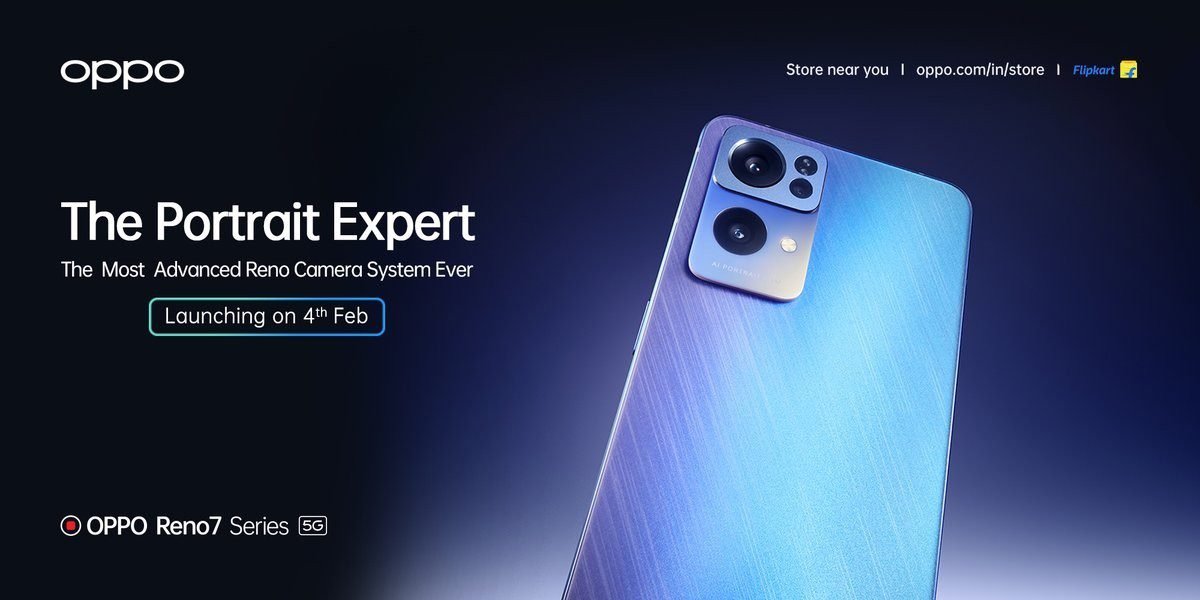Oppo Reno7 series to hit global markets on February 4