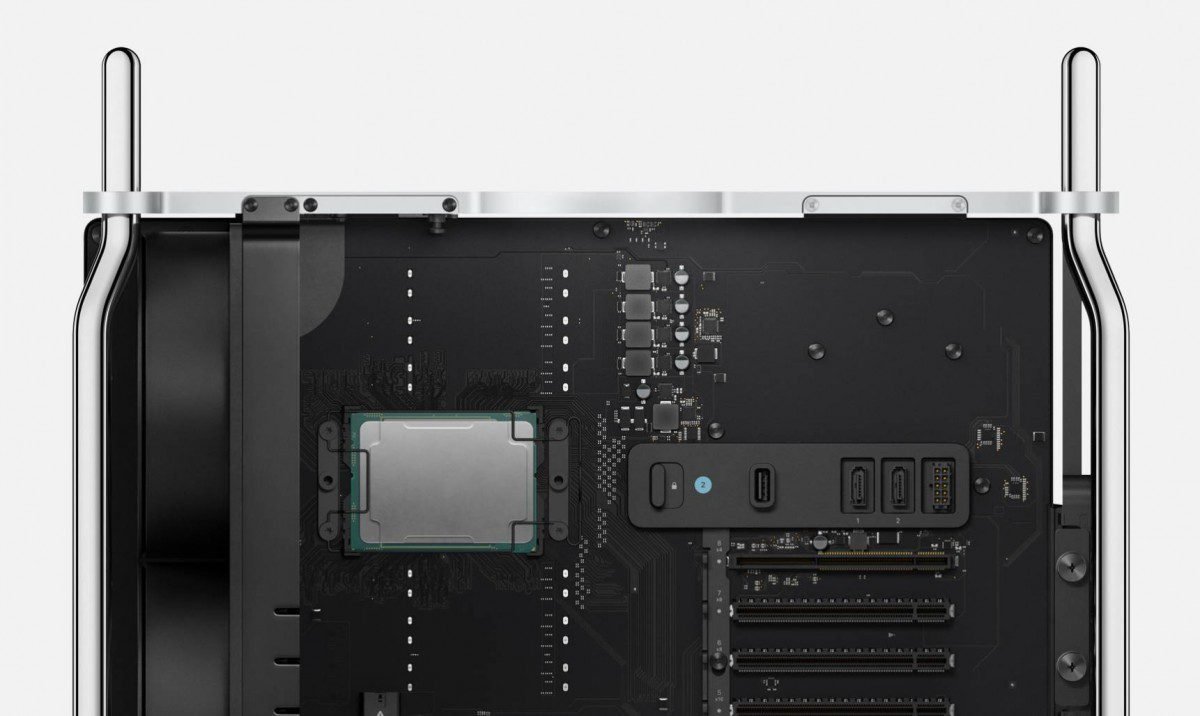 Current Mac Pros feature Intel Xeon processors with up to 28 cores