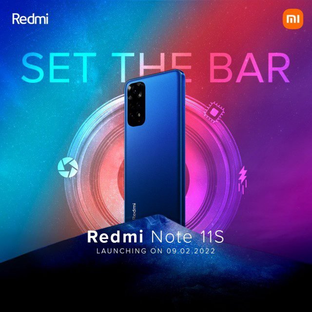 Xiaomi Redmi Note 11S to be released on February 9