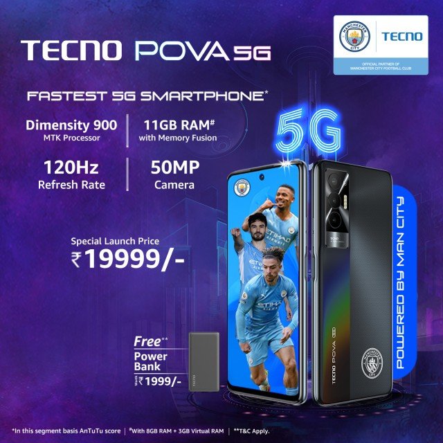 Tecno Pova 5G pricing