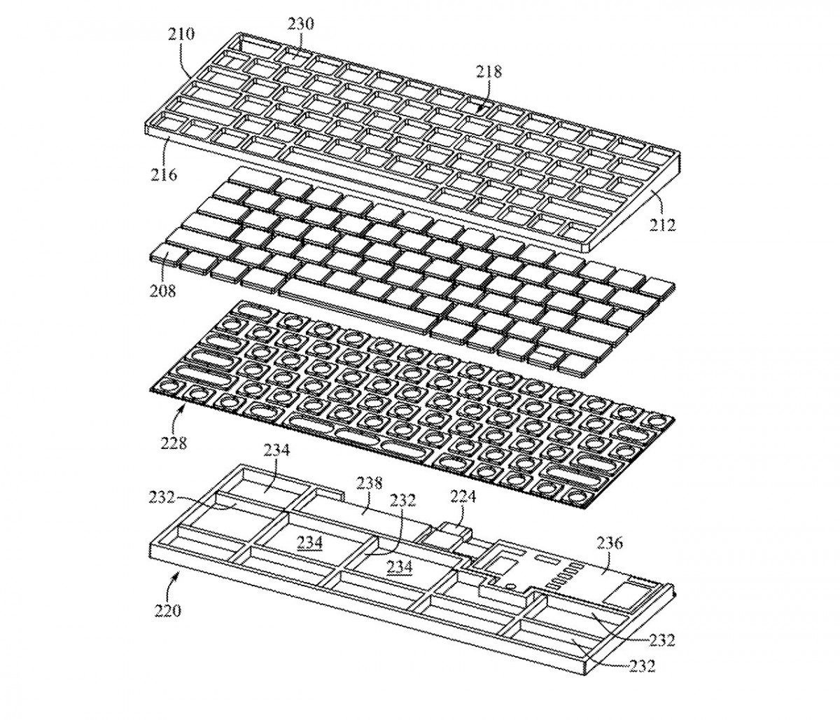 Recent Apple patent imagines the Magic Keyboard with a Mac built-in