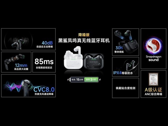 Black Shark wireless headset
