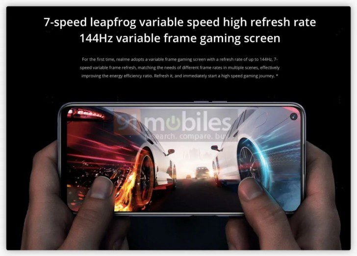 Realme 9 5G to sport a 144Hz display