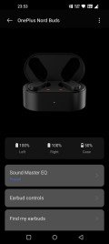 Nord Buds software on OnePlus phones