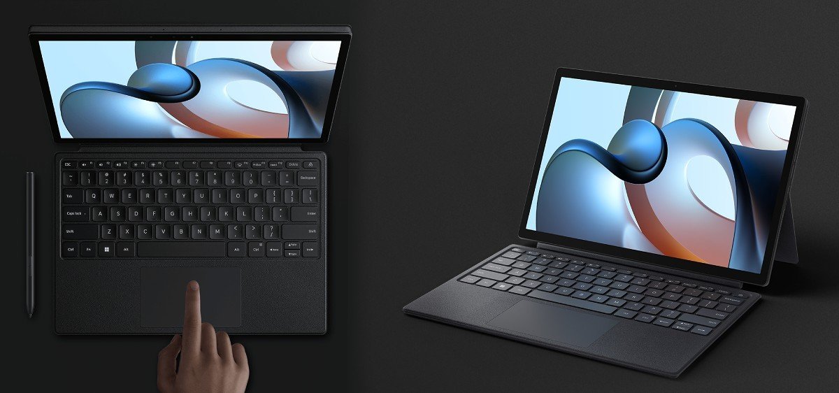 The XiaomiBook S 12.4'' is a Snapdragon 8cx Gen 2 powered Windows 2-in-1 convertible