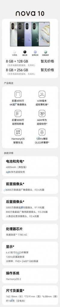 Huawei Nova 10