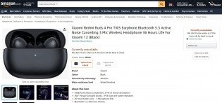 Amazon UK listed the Redmi Buds 4 and Buds 4 Pro prematurely