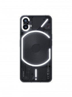 Nothing phone (1) in white and black