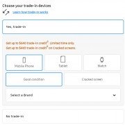 Samsung US offer on the Galaxy Z Fold4: up to $640 trade-in credit and a free Galaxy Watch4