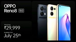 The Oppo Reno8 series is launching in India, the Pro will be available tomorrow, the vanilla next week