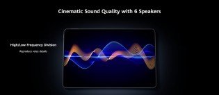 The new Huawei MatePad Pro 11 has 6 speakers and 4 microphones
