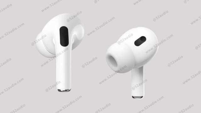 AirPods Pro 2 render (52audio.com)