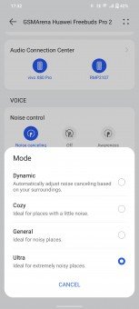 Huawei Freebuds Pro 2 in Huawei AI Life