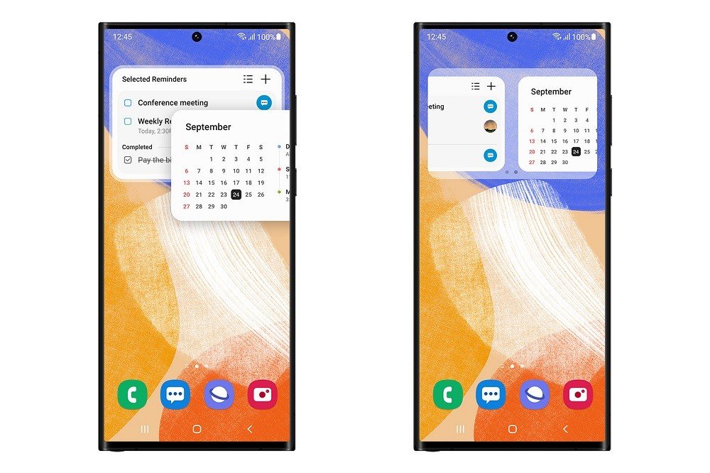   stackable widgets