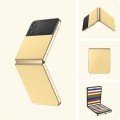Some of the possible color combinations for the Galaxy Z Flip4 Bespoke Edition