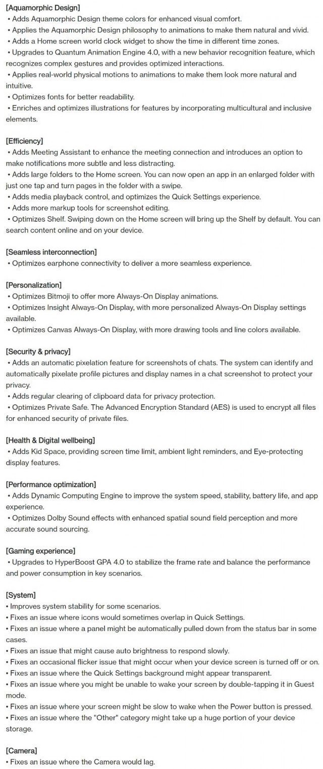 Android 13-based OxygenOS 13 Open Beta 2's changelog