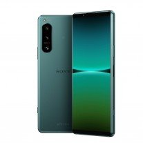 Sony Xperia 5 IV in Black, Ecru White, and Green