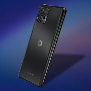 Moto G72 in Gray and Blue