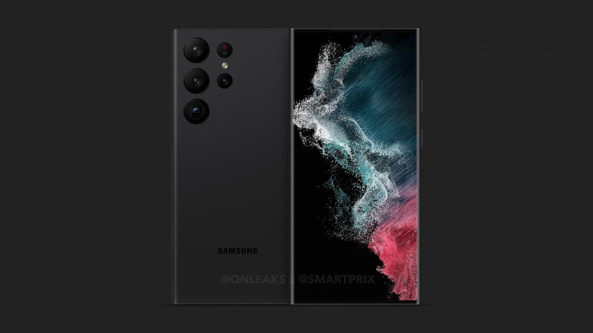 Samsung Galaxy S23 Ultra leaked render