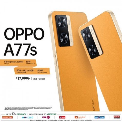 Oppo A17 and A77s launched in India