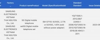 Samsung Galaxy S23 FE certified with 25W charging
-Techweu