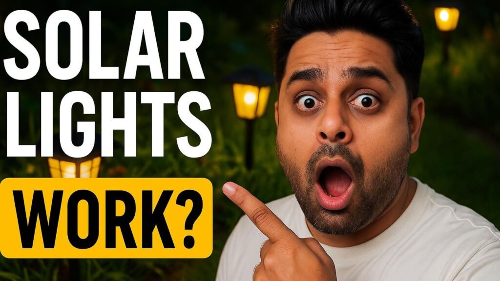 I Transformed My Garden with Solar Lights: Here's How They Work Wonders